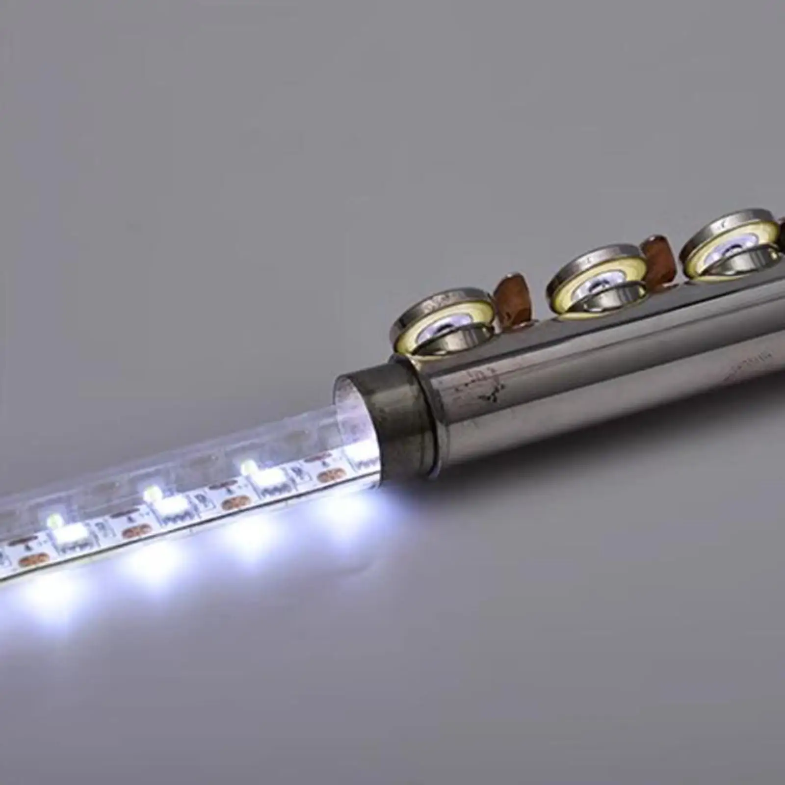 المهنية ساكس LED تسرب ضوء تستر مصباح لهب البلاستيك قذيفة الملحقات لإصلاح الساكسفون الناي الكلارينيت