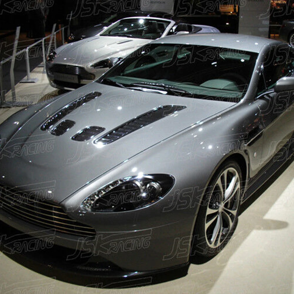 ช่องระบายอากาศมีฮู้ดคาร์บอนไฟเบอร์แห้งสไตล์ OEM สำหรับ Aston Martin Vantage V12 2009-2016