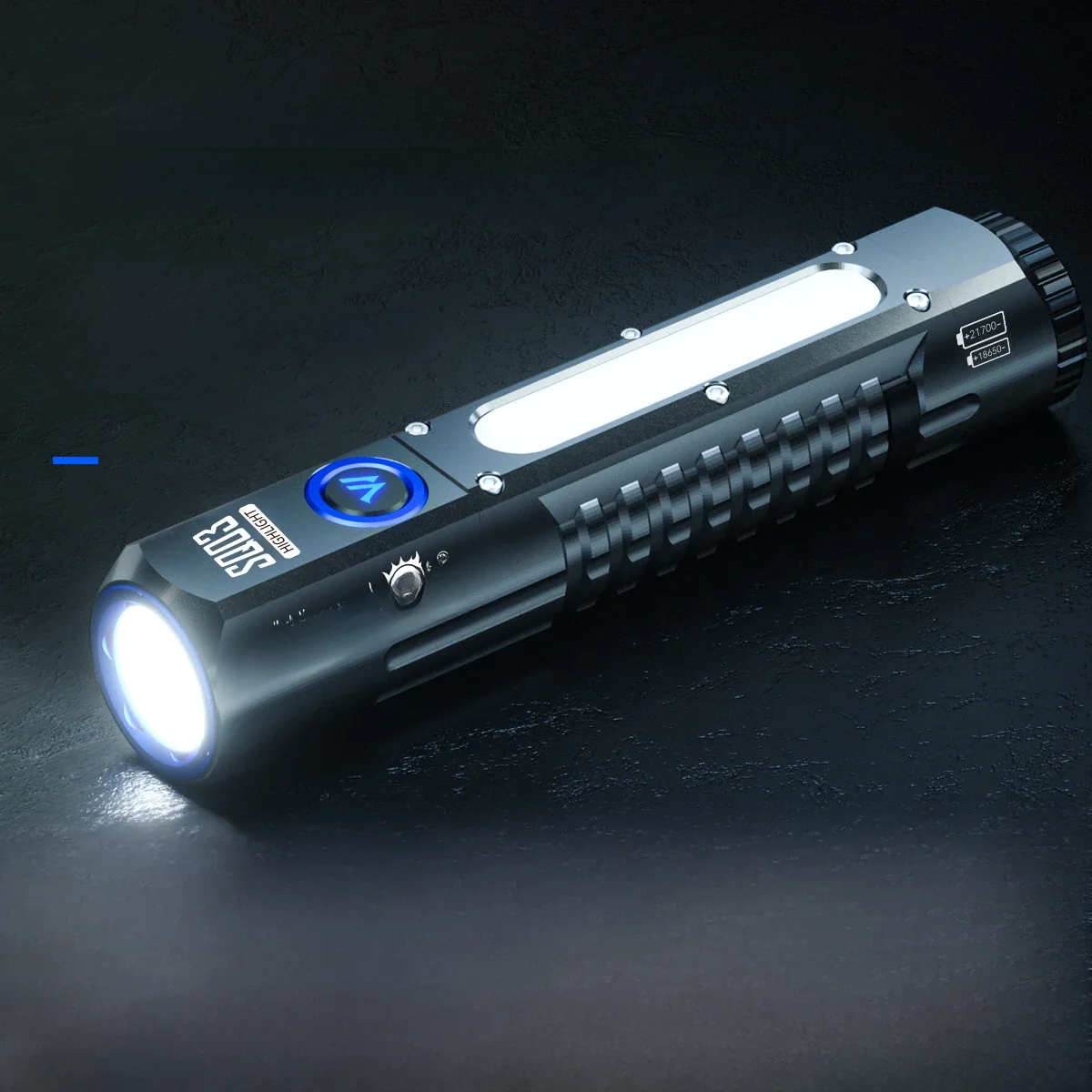 WARSUN Rechargeable Flashlight High Lumens Super Bright Magnet Flash Light Powerful Handheld LED Portable Waterproof Flashlight