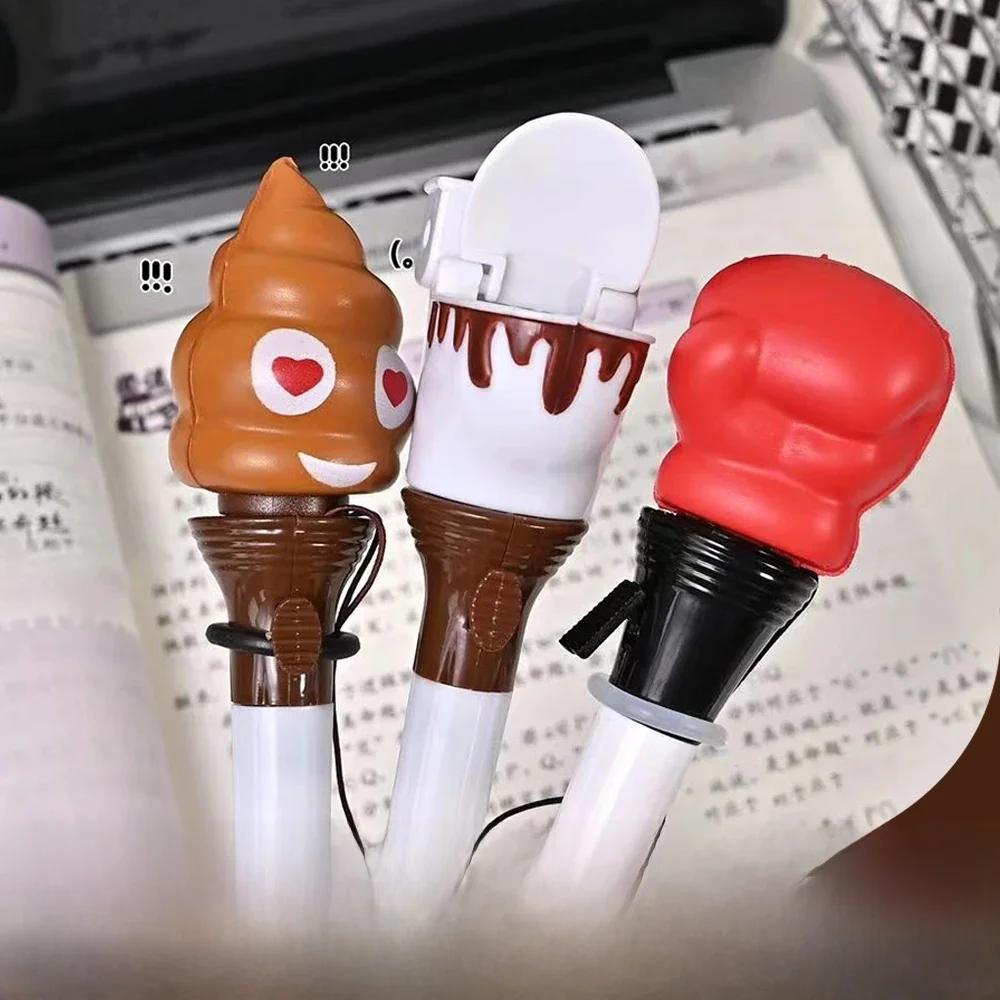 Monking – gants de boxe amusants, stylo à bille, conception de saut créative, stylo de décompression, cadeau Unique pour étudiants adultes