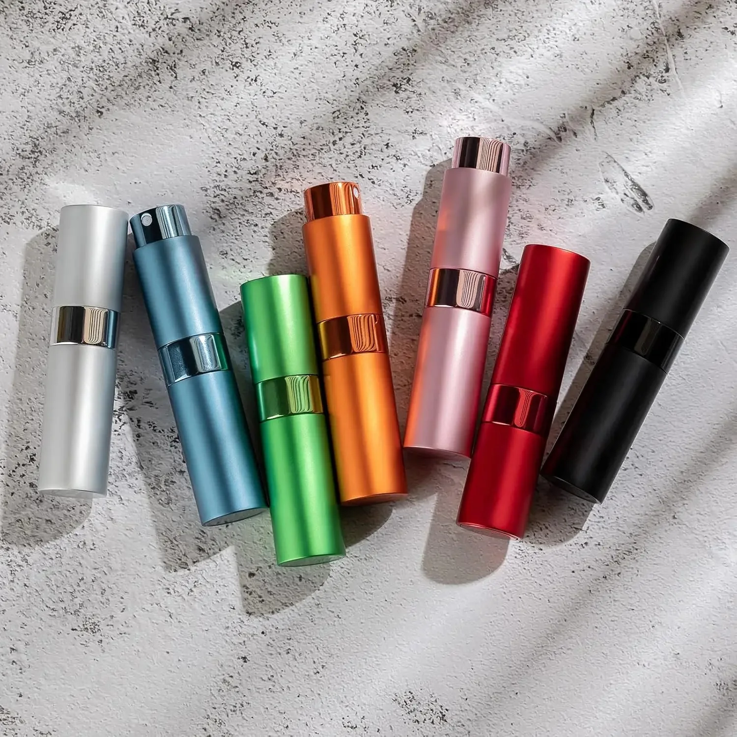 8ML 3 pièces femmes beauté Mini voyage taille parfum atomiseur vaporisateur verre bouteilles rechargeables vide rechargeable distributeur de Cologne