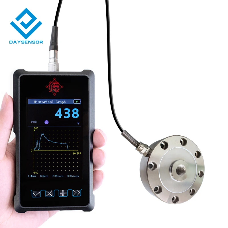 DY920 Handheld Digital Force Gauge Pull Push Force Gauge Dynamometer for Load Cell Force Sensor