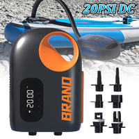 20PSI DC Inflatable Electric Air Pump High Speed Air Compressor for Outdoor Surfing Paddle Board Airbed Sup Boat Kayak