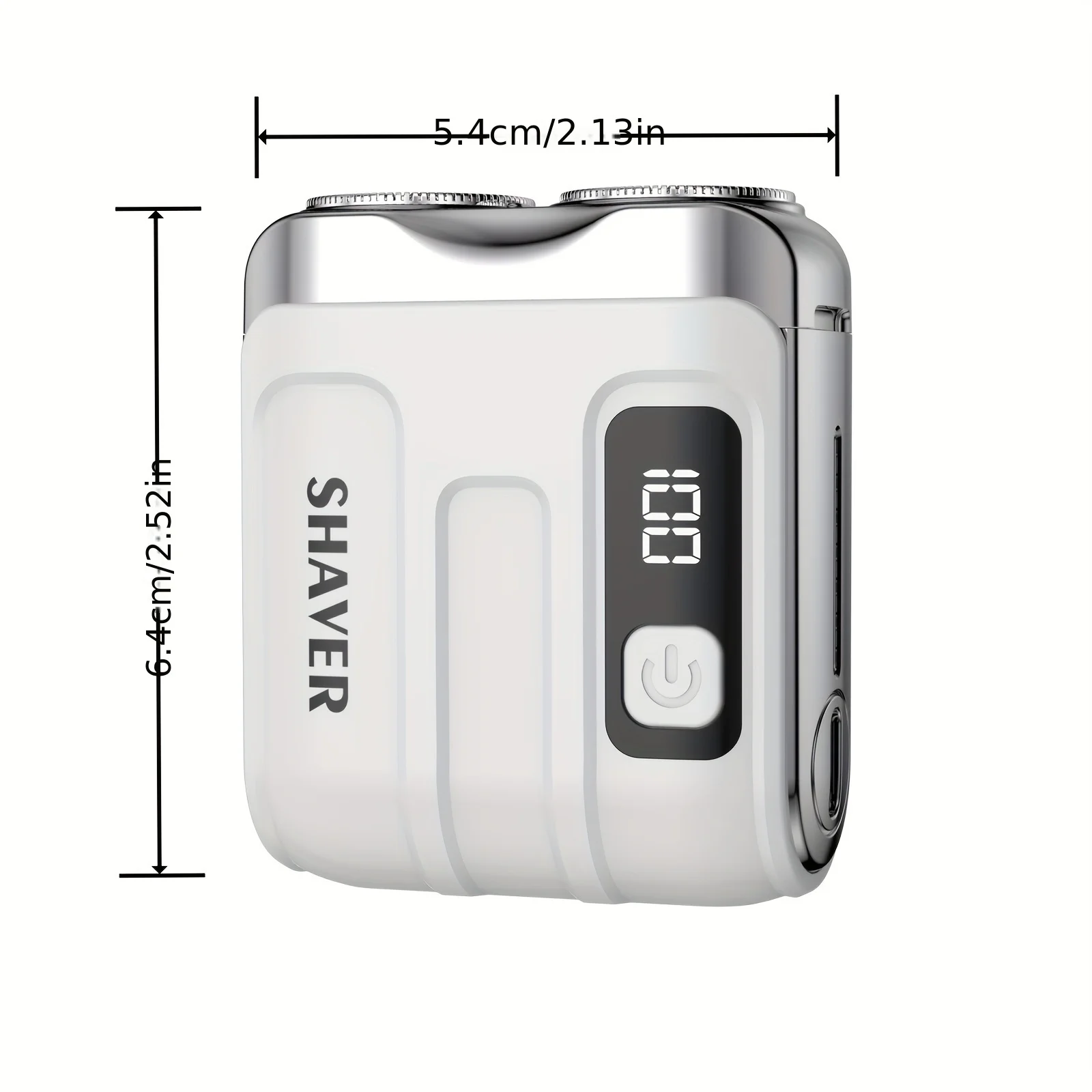 ماكينة حلاقة كهربائية محمولة للرجال بشفرة مزدوجة عائمة إصدار صغير هدية عيد الميلاد أفضل خيار متوفر بأربعة ألوان