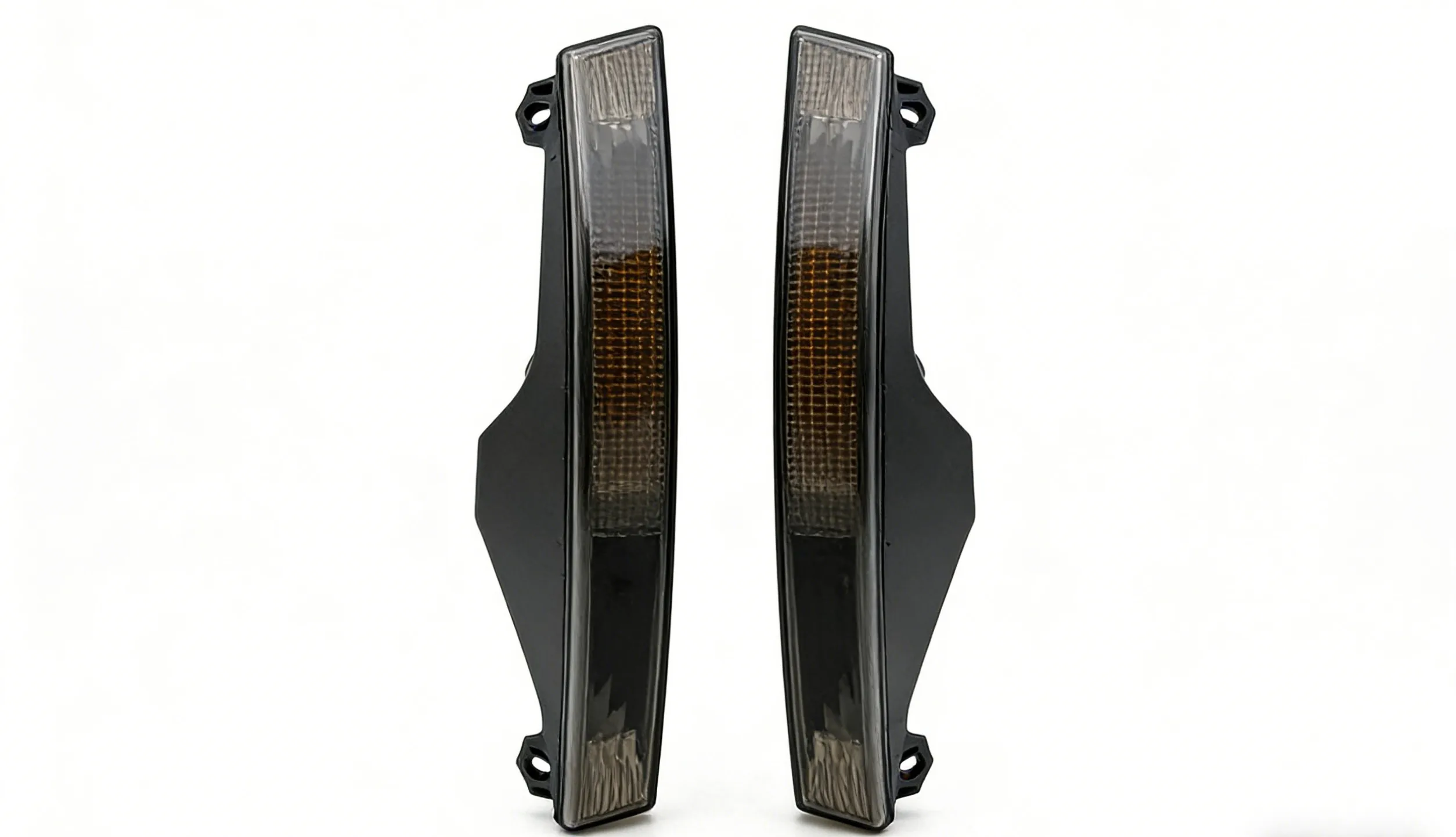 

One Pair of 2 Pieces for Left and Right Sides // Euro Spec Front Bumper Smoke Turn Signal Light Side Markers For VW Passat B6