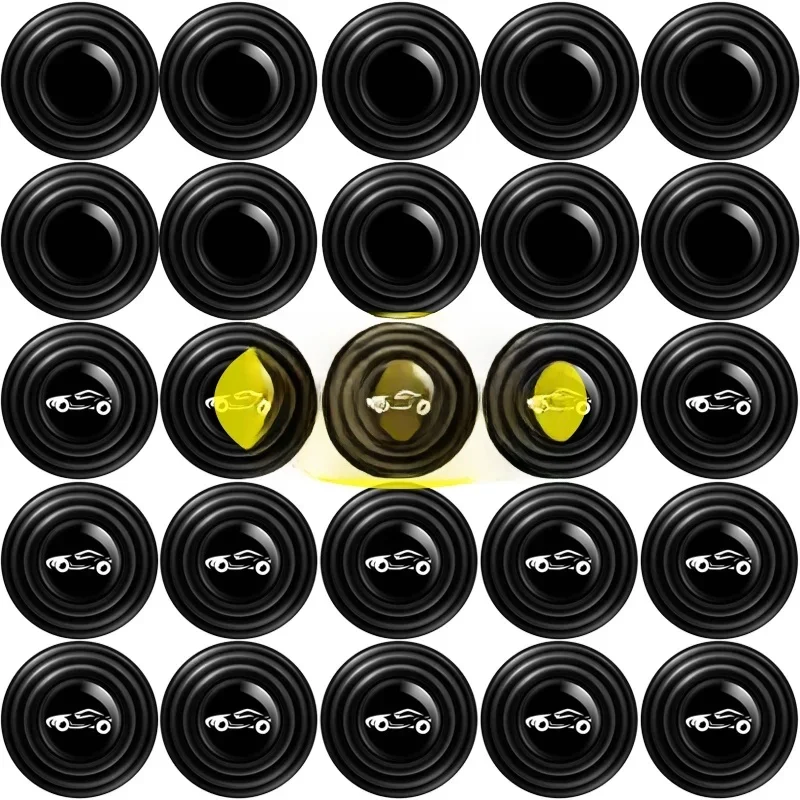 Tampons d'amortisseur de porte de voiture, tampon de pare-chocs Anti-collision, joint absorbant les chocs pour autocollants adhésifs d'isolation phonique automatique