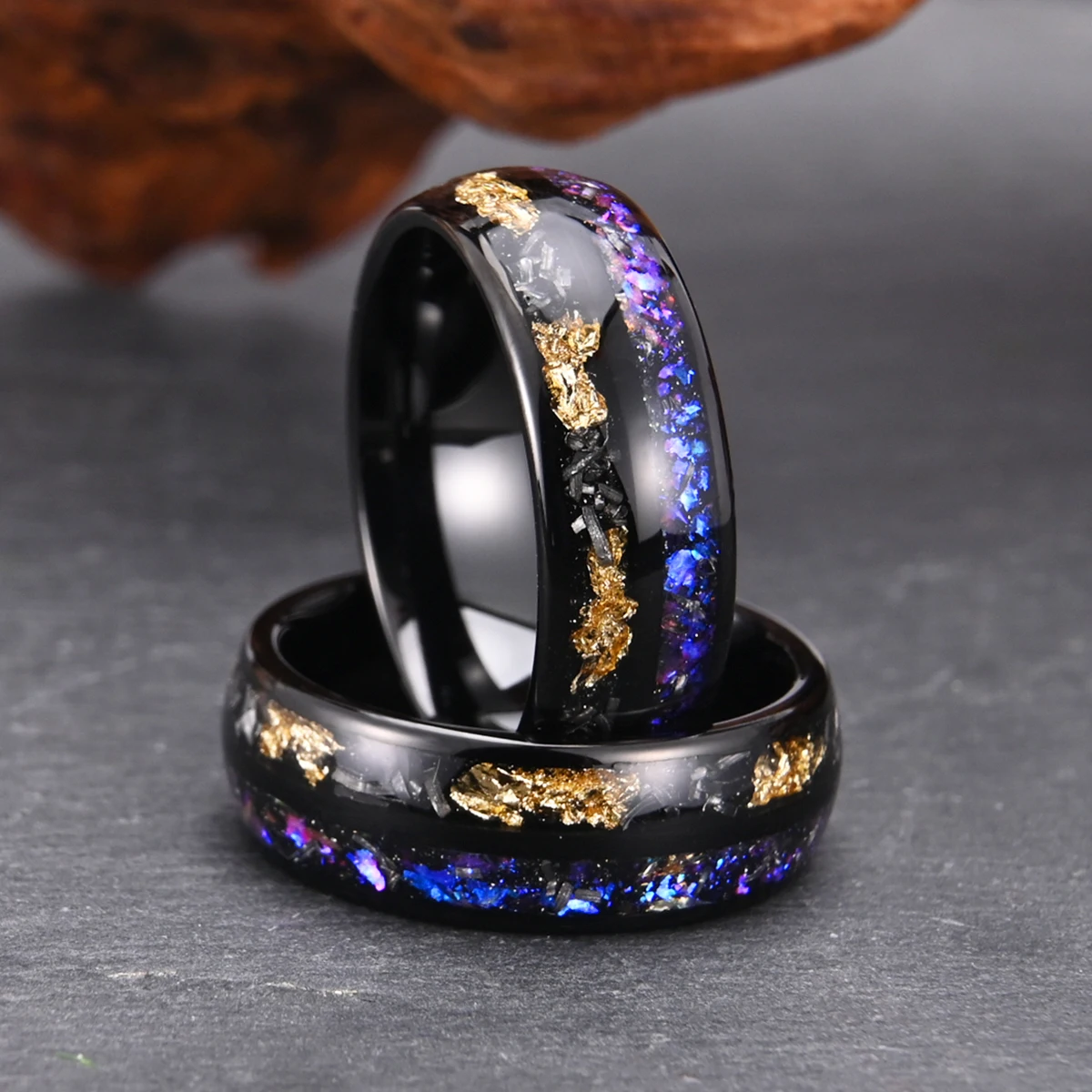tungsten carbide rings for man anillos bague homme pareja de compromiso fashion jewelry wedding bands Amethyst engagement rings