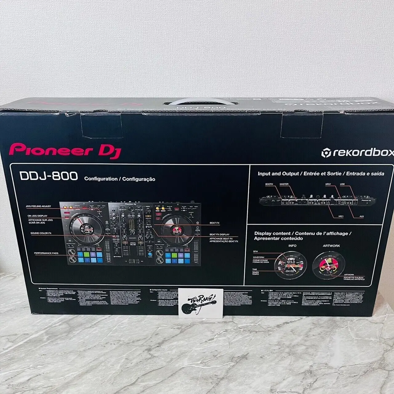 パイオニア-ddj DDJ-800 2-デッキ段ボール箱djコントローラー新品在庫あり