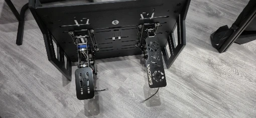SIMSONN Black PRO Plus PC Simracing Pedals Sim Racing Simulator Pedal Pressure Load Cell HE Hydraulic Pedal for Pc Cockpit Pedal - AliExpress 34