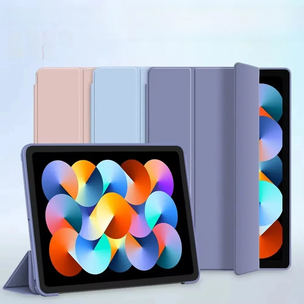 Pour Xiaomi Redmi étui pro 12.1in support à rabat housse en polyuréthane pour Redmi Pad SE 11 pouces RedMi Pad 10.61 coque en cuir étui de protection pour tablette