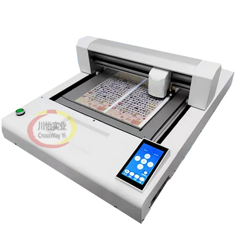 3040 CCD Cutter Automatic Flatbed Contour Cutting Machine For Label Vinyl Paper Box