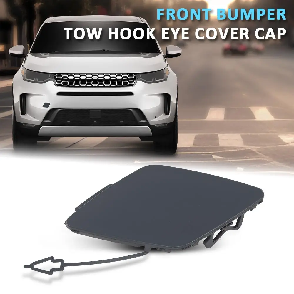 

Передний бампер, фаркоп, крышка, подходит для Land Rover 2020 2021 2022, Discovery Sport L550 Ja1029100, черная крышка прицепа для автомобиля