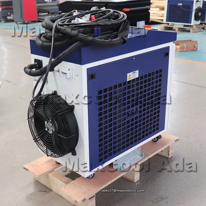 Handheld Metal Laser Machine 100/150/200/300W JPT Fiber Laser Generator Mobile with Water Chiller