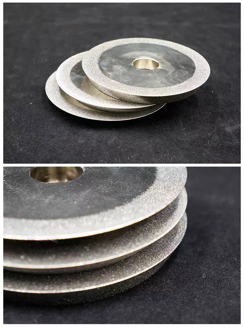 CBN Einseitige Diamantschleifscheibe für HSS-Schnellarbeitsstahl-Bohrer, 100 mm Durchmesser x 20 mm Loch 100 # – Detail 4