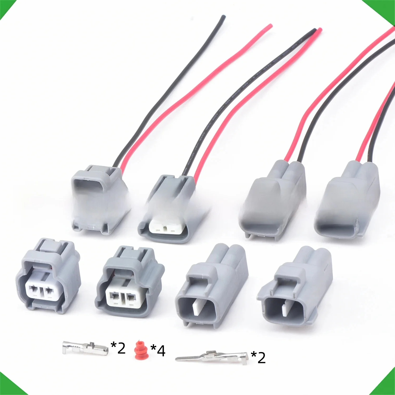 Connecteur de clignotant automobile pour Toyota, prise de lampe antibrouillard, 2 broches, 6189-0175, 90980-11019, 6189-0199, 90980-11051