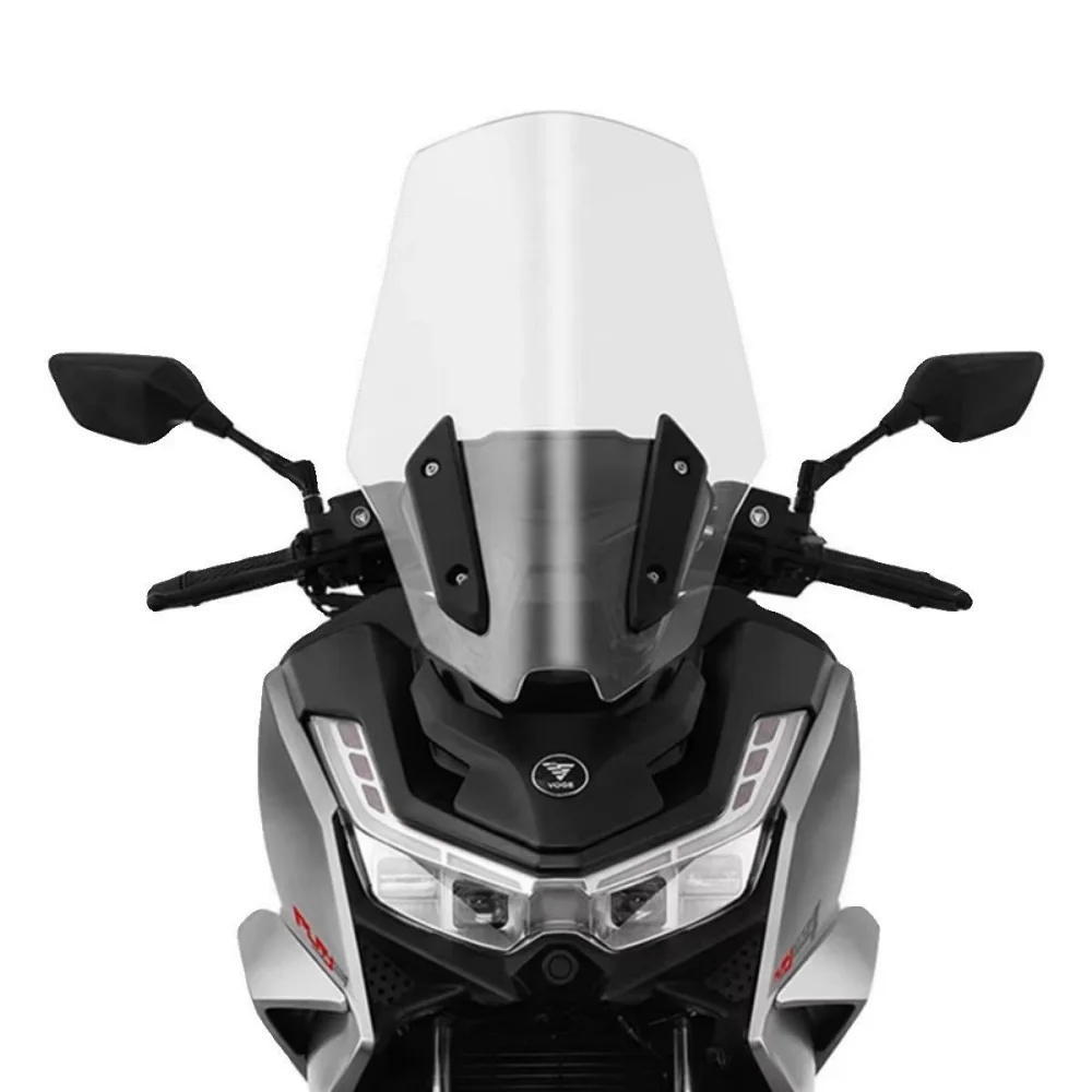 Suitable for 2023-2024 VOGE SR250GT models, windshield upgrade, heightening, non-destructive installation of the VOGE 250 windsh