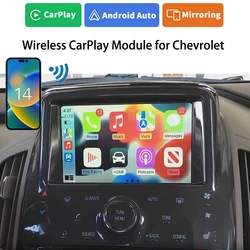 Multimedialny interfejs wideo samochodowy iCarPlay bezprzewodowy moduł samochodowy Android CarPlay dla chevroleta Volt 2009-2015 Silverado Tahoe