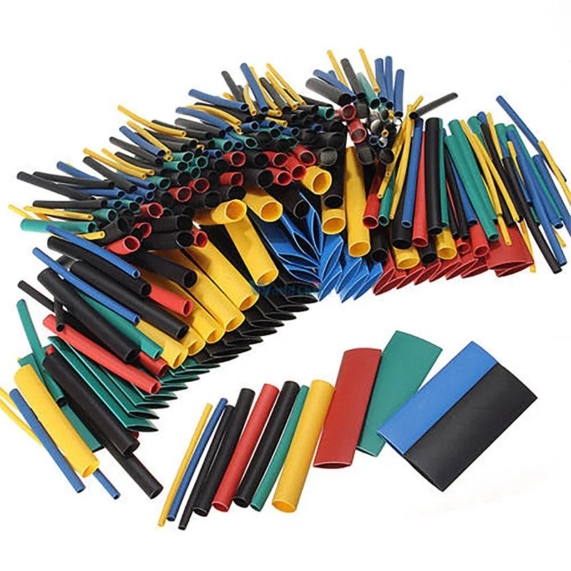 Polyolefin heat shrink tubes, Cable sleeves, set of 12 sizes, multicolor 54 Heat Shrink Tube 45mm 12/10/8/6/5/4/3/2/1.5mm Heat Shrink Tube from Spain MARKETPLACEXT CA50