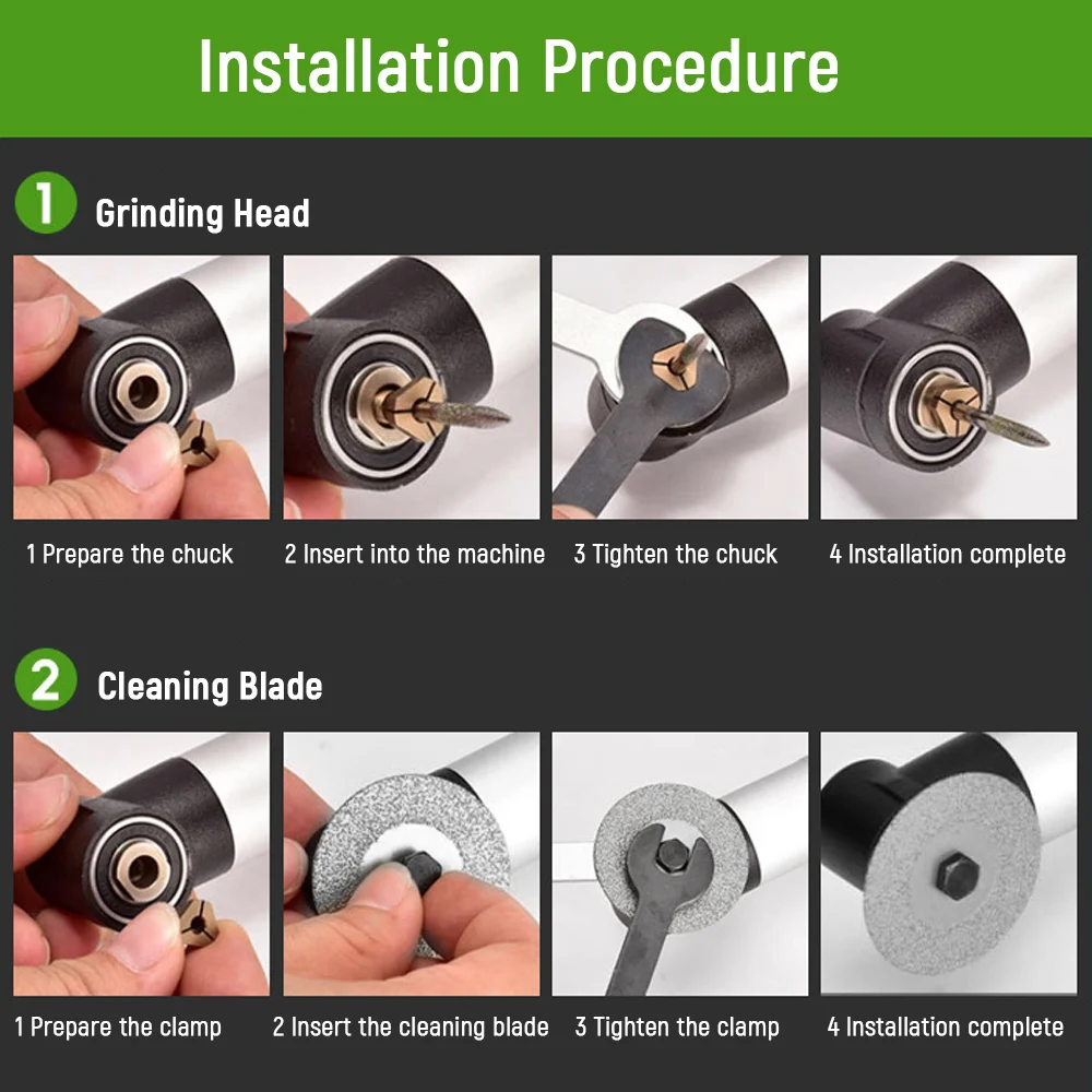 Ceramic Tile Beauty Sewing Tool 110V 220V 15000RPM 6 Gear Electric Straight Grinder Micro Angle Grinder Sander Polisher Cutter - view 4