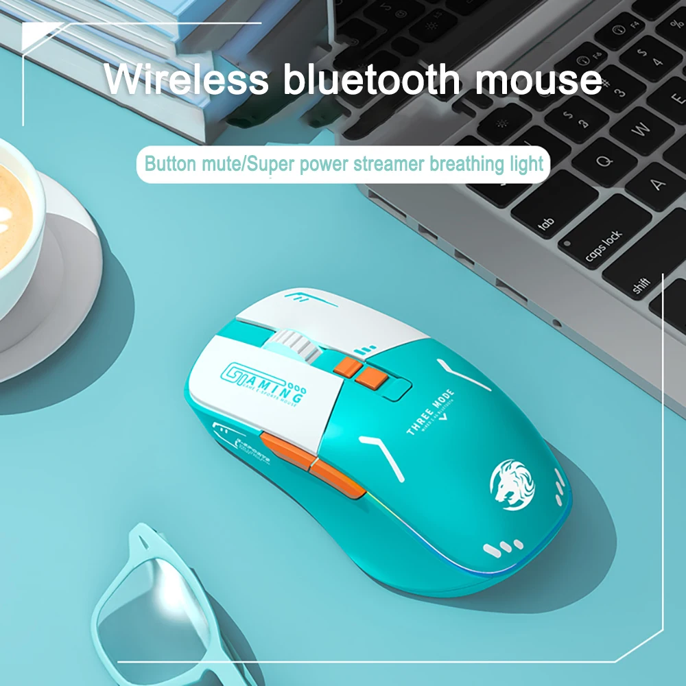 Mouse Wireless Bluetooth Wired 3-Mode Gaming E-sports Mouse Computer Office Mouse For Laptop Mechanical Gaming Mice Operation