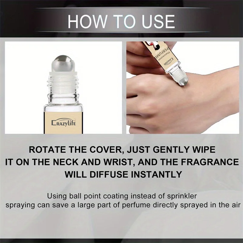 عطر بيور إنستينكت رول أون، عطر الزيوت العطرية الأصلي المملوء بالفيرمون