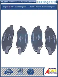 BKD33104(M),MK-D1250,MKD1250,MD1345,PN2452,8456-D1345,8456D1345,AN-675,AN675 Brake Pad For NISSAN VERSA 2011,TIIDA 07,LANCER 08