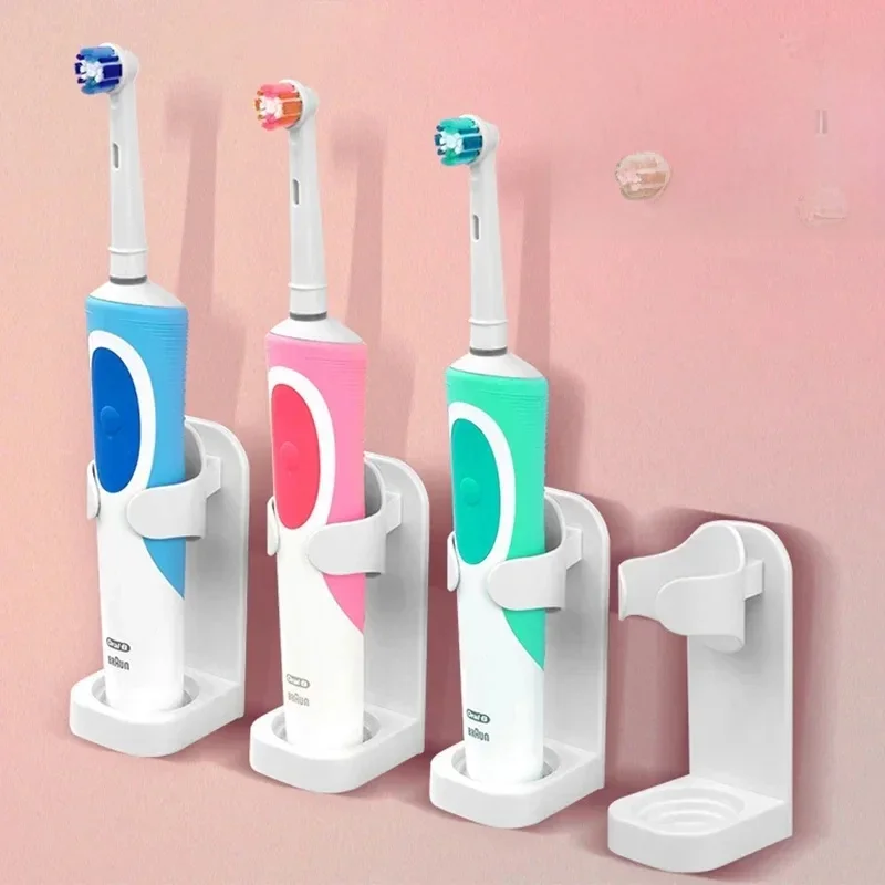 Porte-brosse à dents électrique mural pour adultes, porte-brosse à dents sans lueur, accessoires de bain