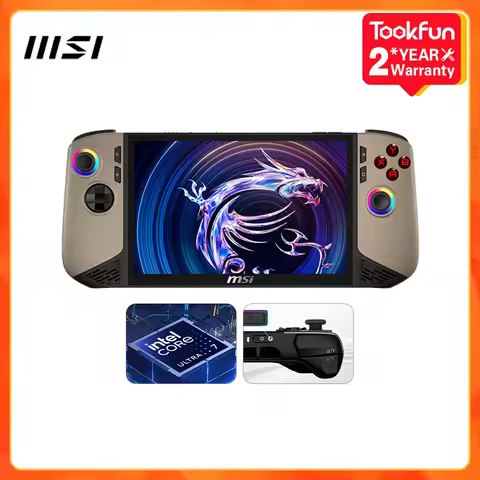 MSI Claw 8 AI+ Handheld Game Players Ultra 7 258V 8"Inch 120Hz WIFI-7 Portable Console Steam deck Xbox Tetris All for the Gaming