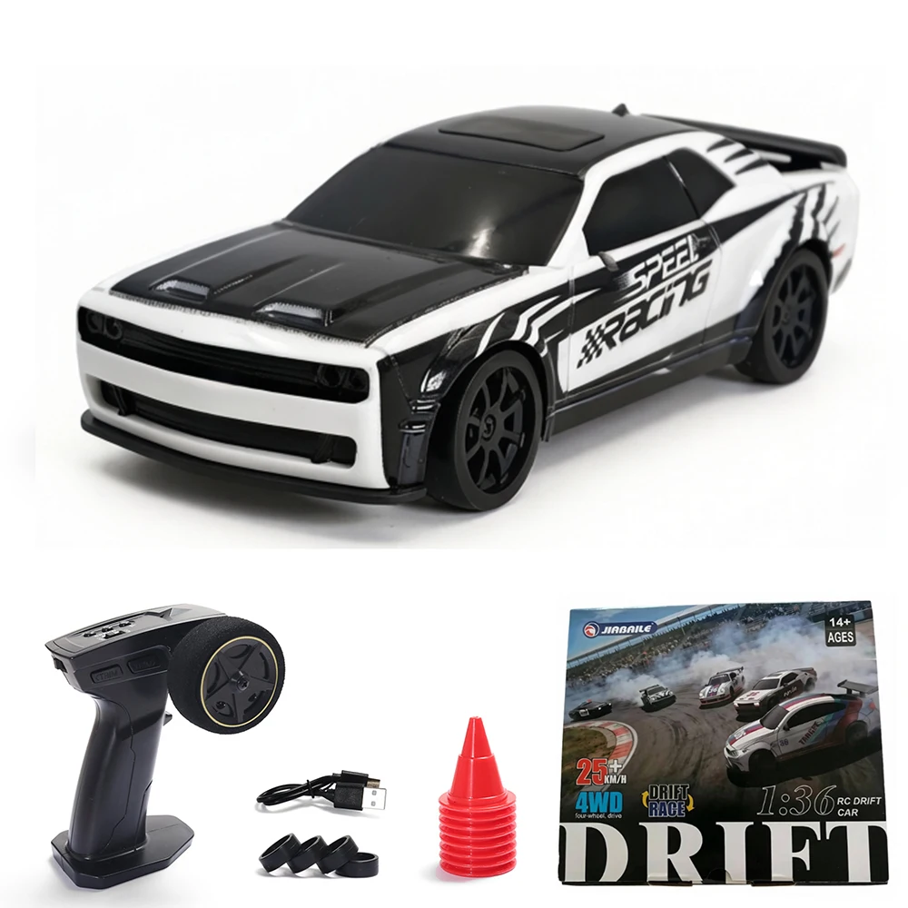 1/36 RCクローラーカー 4WD ミニラジコン オフロード車 ライトシステム