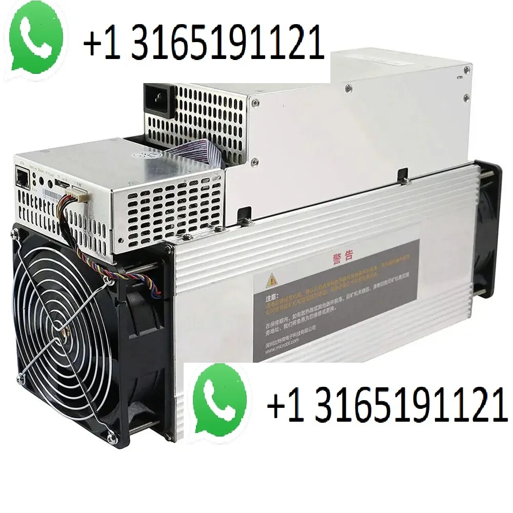 S. BEST SALES BUY 5 GET 3 FREE New Whatsminer M60 166T 3303W ASIC Miner BTC Bitcoin Miner Include PSU