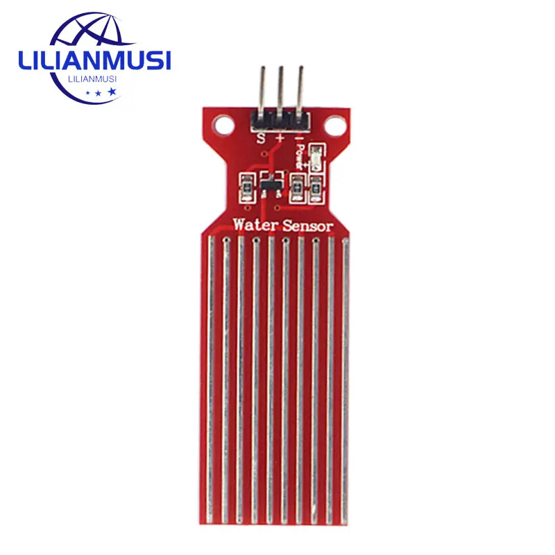 Módulo Sensor Nível Água Chuva para Arduino, Detecção de Superfície Líquida, Profundidade e Altura, 10PCs