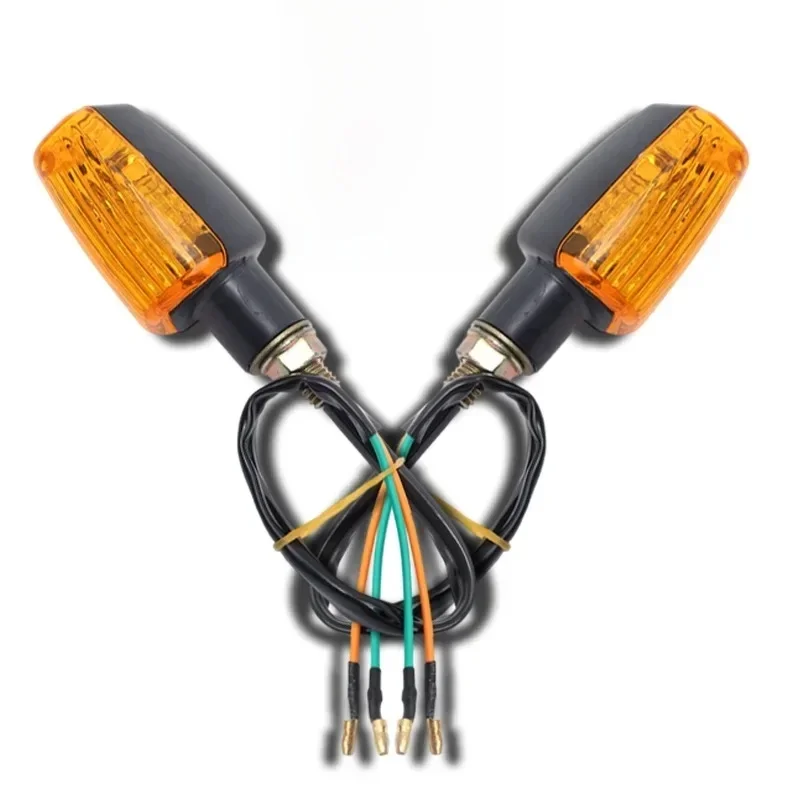 Clignotant de moto 12V, clignotant étanche ambre, indicateurs de moto, feux arrière