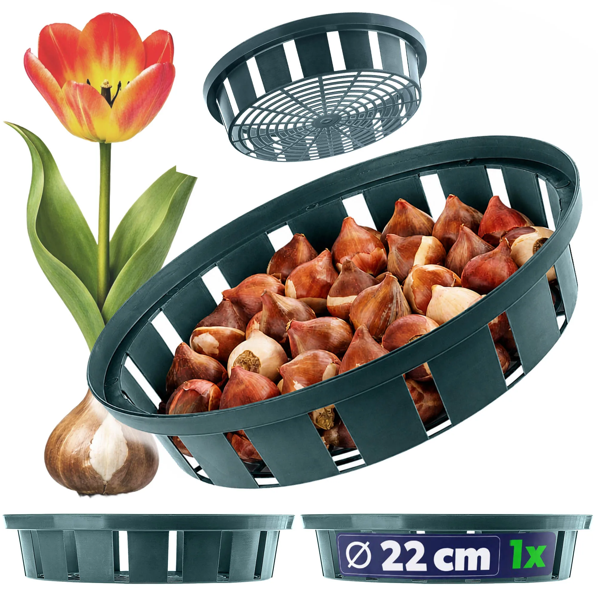 KADAX mandafdekking voor bulkplanten 22cm