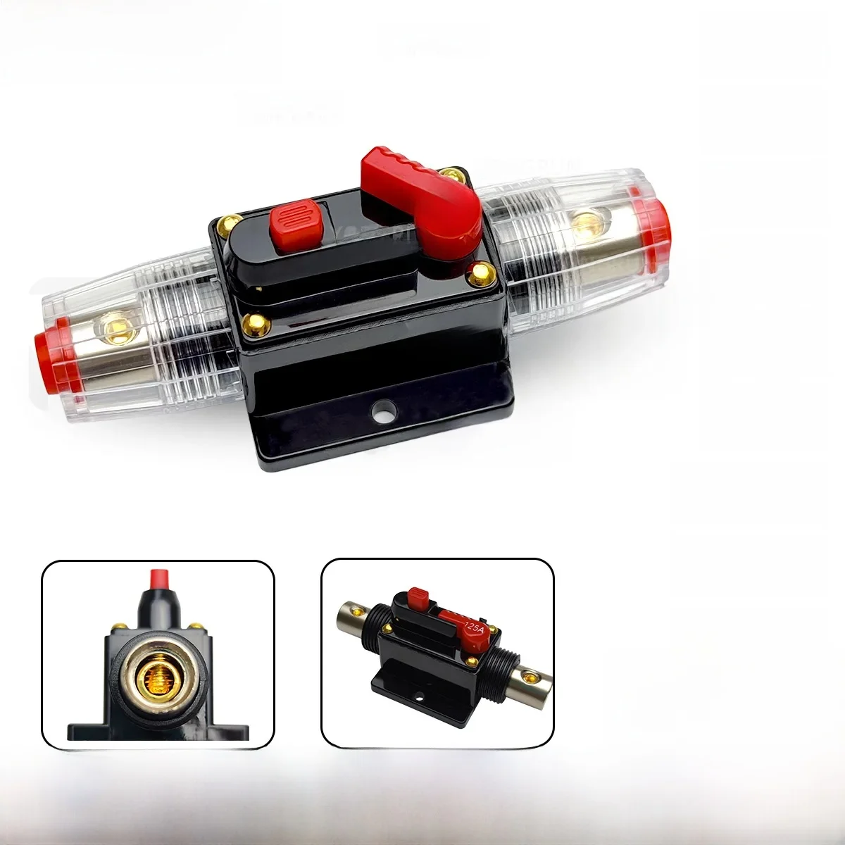 Disjoncteur avec Cristal manuelle, système audio de voiture, fusible de Cristal marin étanche, DC 12V, 48V, 20A à 150A