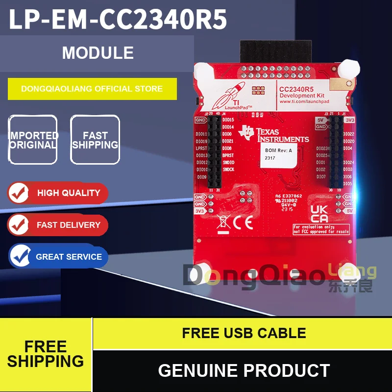 For the LP-EM-CC2340R5 CC2340R5 SimpleLink MCU LaunchPad Development Kit