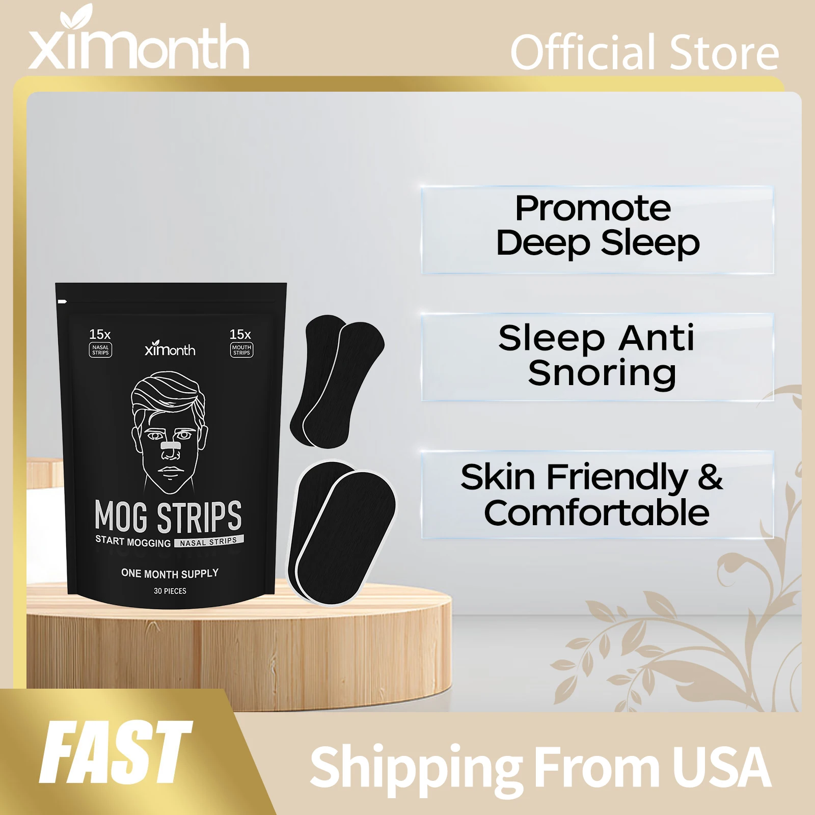 Lavender Sleep Patch Promote Deep Sleep Reduce Restlessness Friendly Comfortable Fit Night Time Sleep Care Anti Snoring Sticker