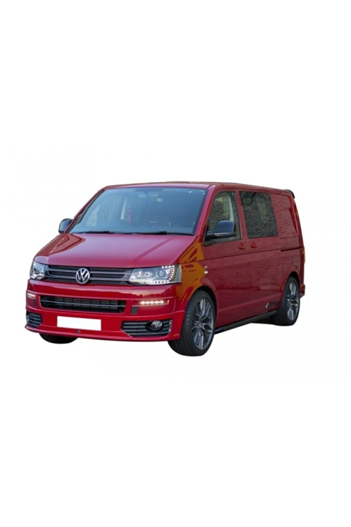 Volkswagen Transporter T5 Series (2010-2016) Front Bumper Attachment Lip(PLASTIC) -Car Accessories Stylish Rocker Hot New Wings