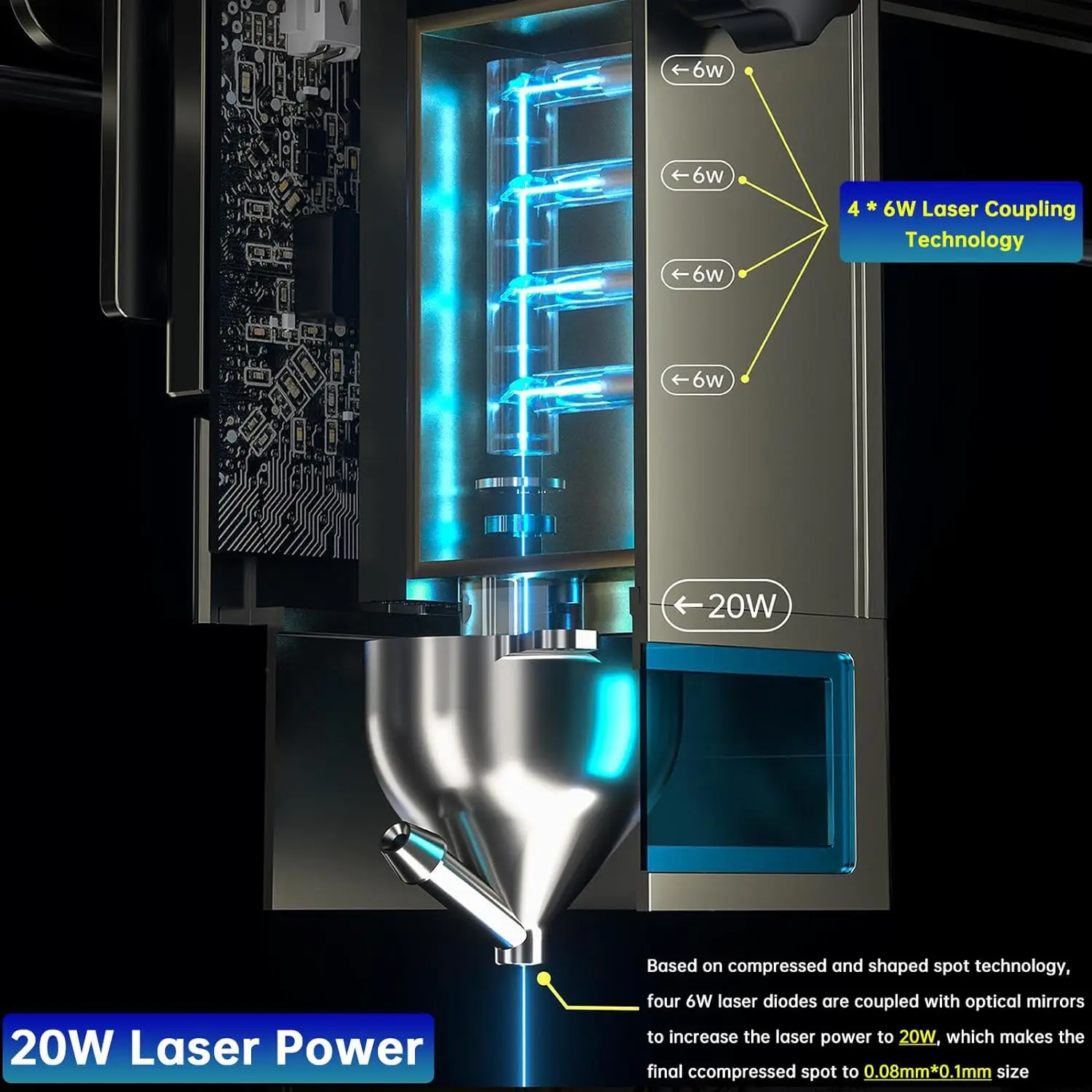 ホームサポートキット付きプロレーザー彫刻機,wifi付きATOMSTACK-S20 w彫刻機,DIY切断機,x20,130