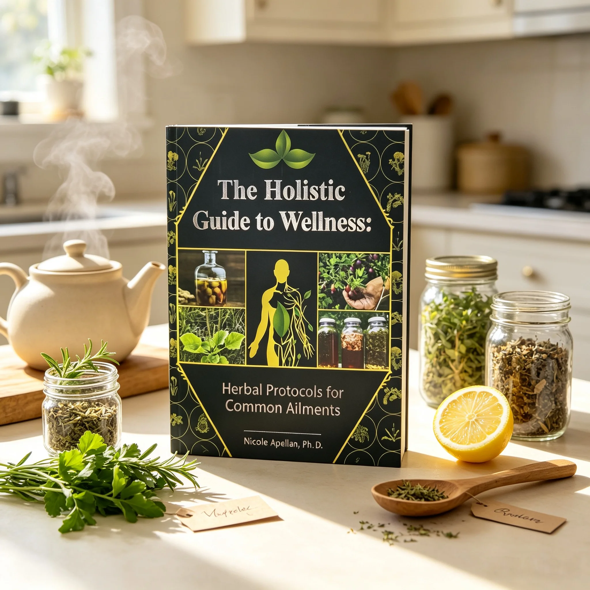 Herbal Wellness Book - De Holistische Gids voor Welzijn: Kruidenprotocollen