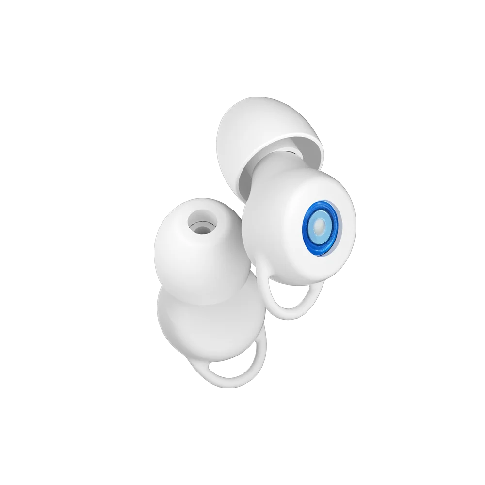 Silicone Reusable Soft Comfortable Earplugs for Noise Reduction and Sleep