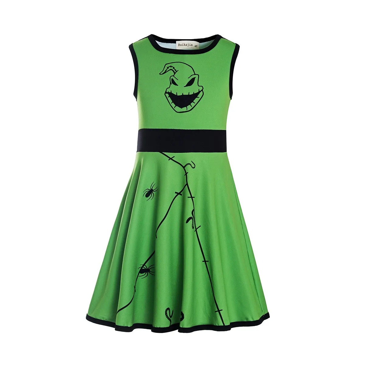 The nightmare before christmas neon green Oogie Boogie Jack Skellington dress Sally Zero Oogie Boogie Halloween Costume Co