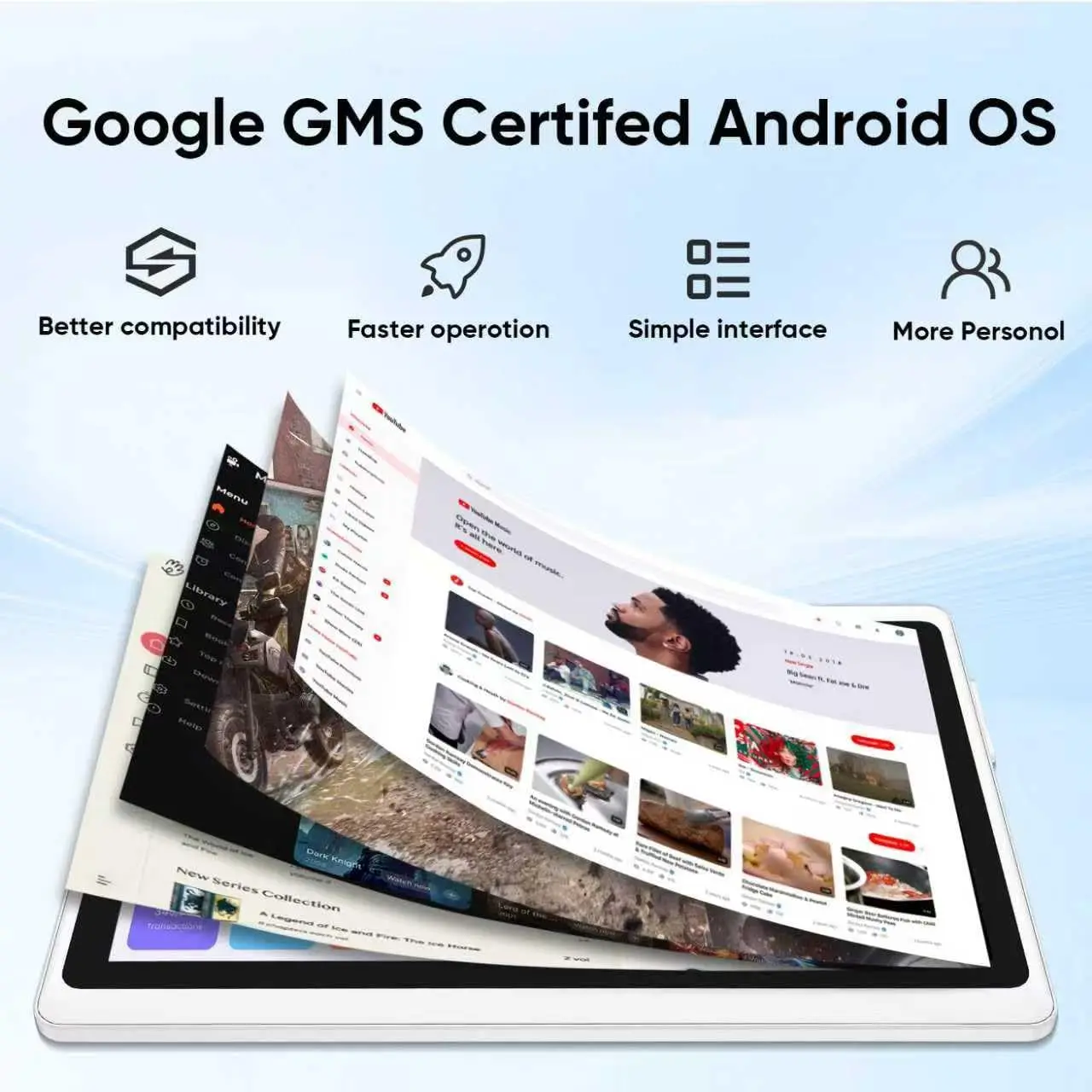 COLORROOM 7 Inch Android 11 Tablet, 2GB RAM 32GB ROM, WiFi 4, Quad Core, 3000mAh, Dual Camera, Portable Tablet