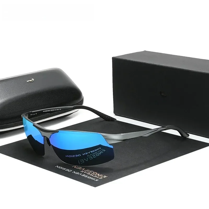 AliExpress KINGSEVEN UV400 Polarized Men Sunglasses Cycling Driving Mirror Lens Male Glasses Anti-glare Women Fishing High Quality Eyewear