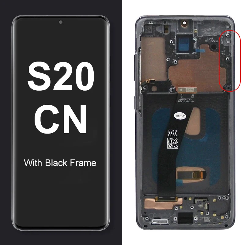 a*i様 Samsung Galaxy S20 画面縦線あり 中古品 Sim F 携帯電話用LCDディスプレイ,Samsung Galaxy s20 5g,g981,g981f,g980