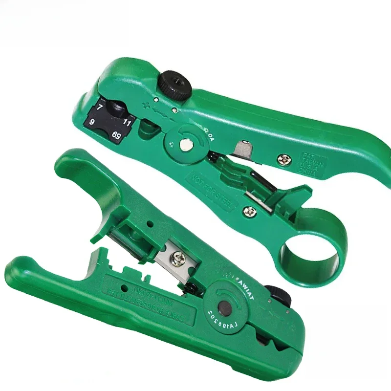 LAOA Wire Stripper Coaxial Cable Stripper Network Stripping Tool Electrical Stripper Tool Made in Taiwan