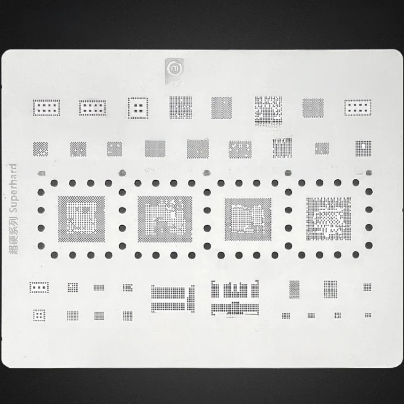 Amaoe BGA Reballing Stencil SAM:13 dla SAMSUNG A60 - A90 A605F SDM450 SM6150 CPU IC PM660A PM6150 WTR3925 WCN3990 MT6357CRV — zdjęcie 2