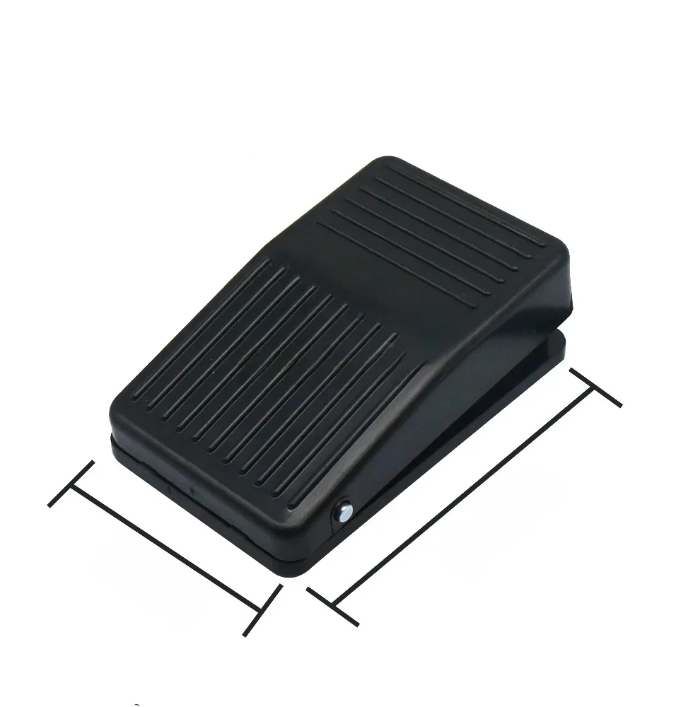 1 sztuk FS-1 18cm przełącznik nożny przełącznik nożny od resetowania przełącznik nożny kontroler formowany pokrowiec AC 220V 10A 1 NO 1 NC — zdjęcie 2