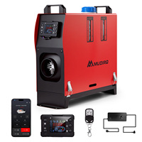 Mudiro 8KW Diesel Heater 12V/24V/240V, Bluetooth, LCD, Auto Start-Stop, 1.5m Cord, High Altitude Mode for RV Camping Tent
