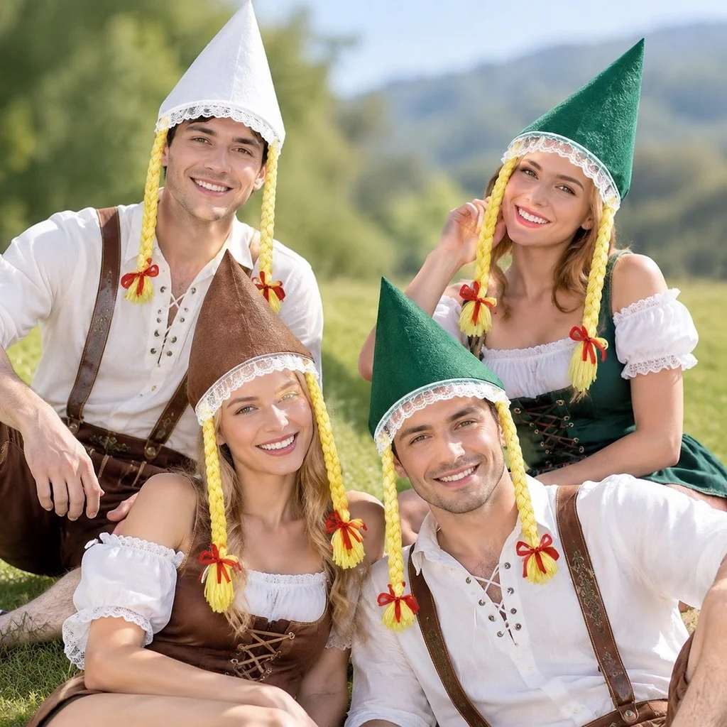Spring Season Elegant Hat with Neutral Gender Costume Neutral Gender Elegant Stage Wear Game Theme Suit for Men and Women
