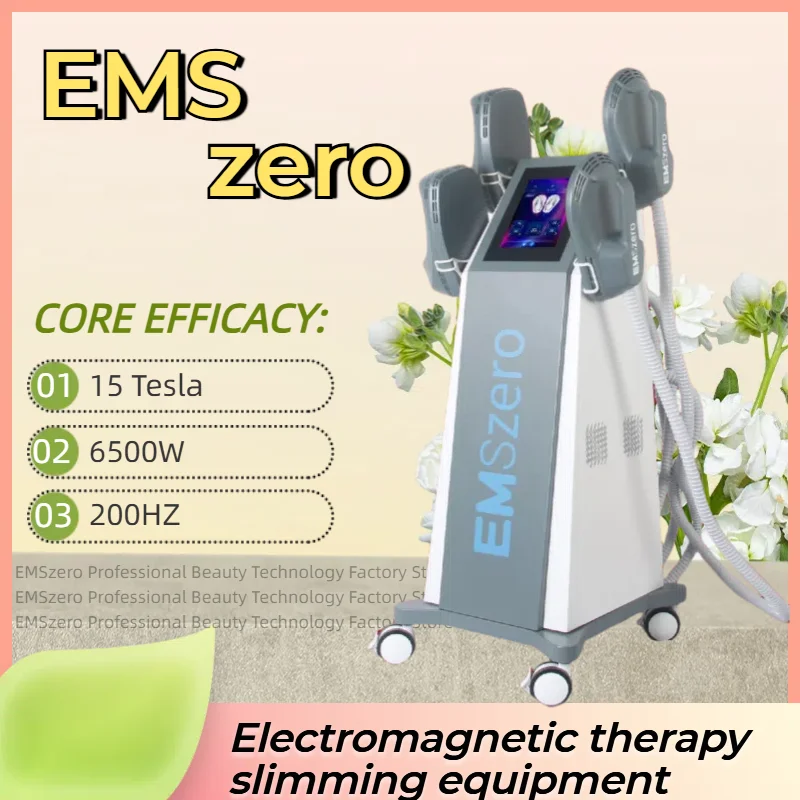 

EMS Body Shaping Radio Frequency Machine 6500W 200HZ EMSzero Muscle Shaping Weight Loss Massager